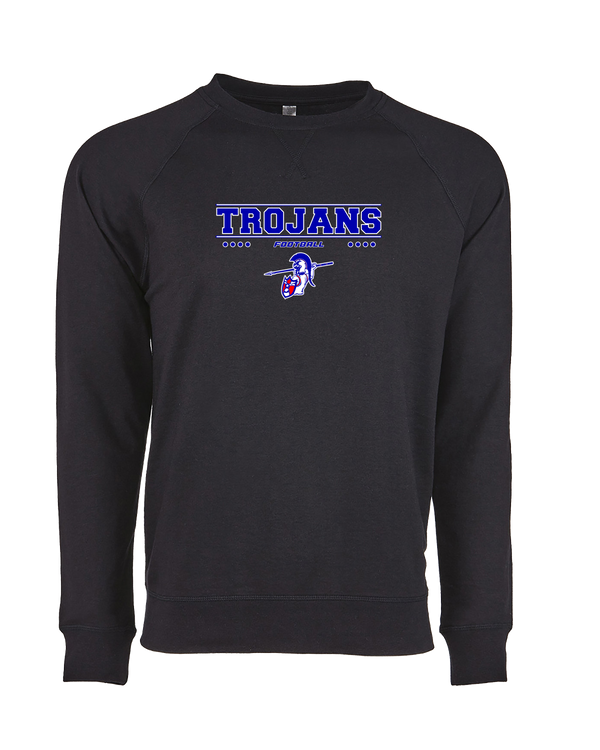Andover HS  Football Border - Crewneck Sweatshirt