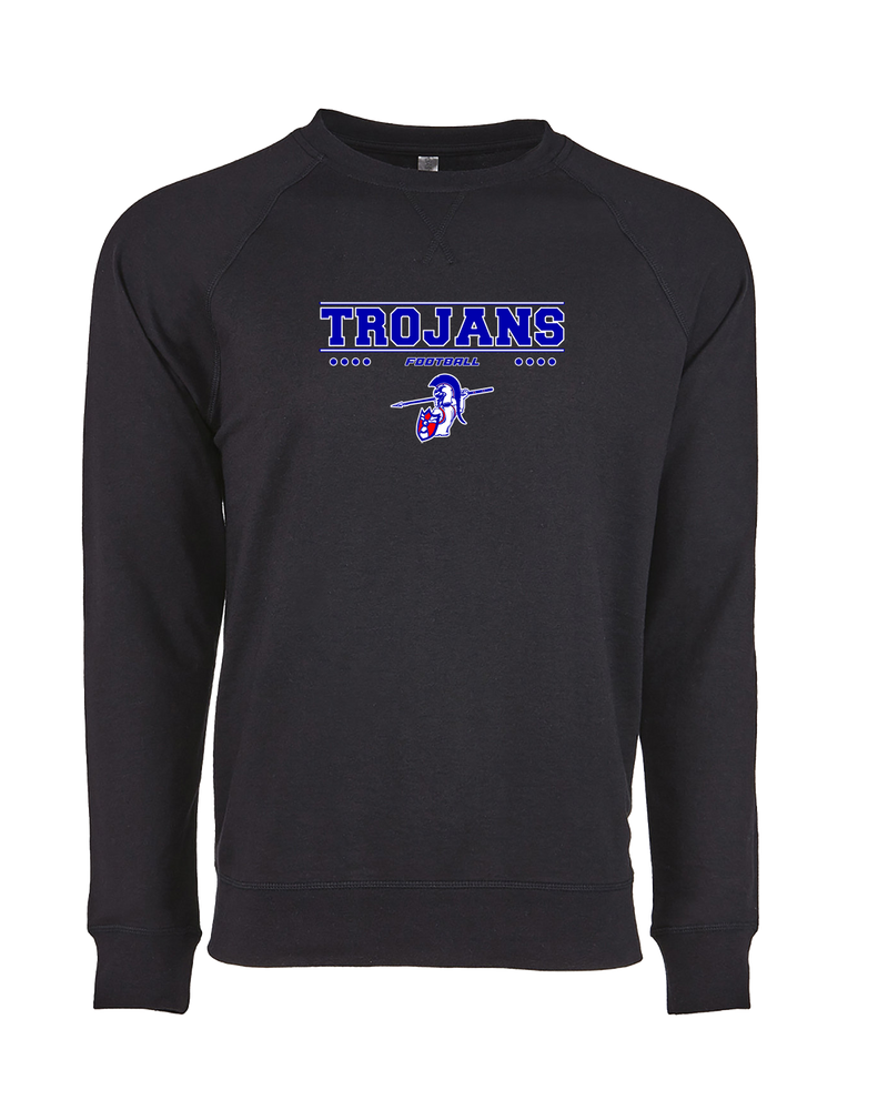 Andover HS  Football Border - Crewneck Sweatshirt
