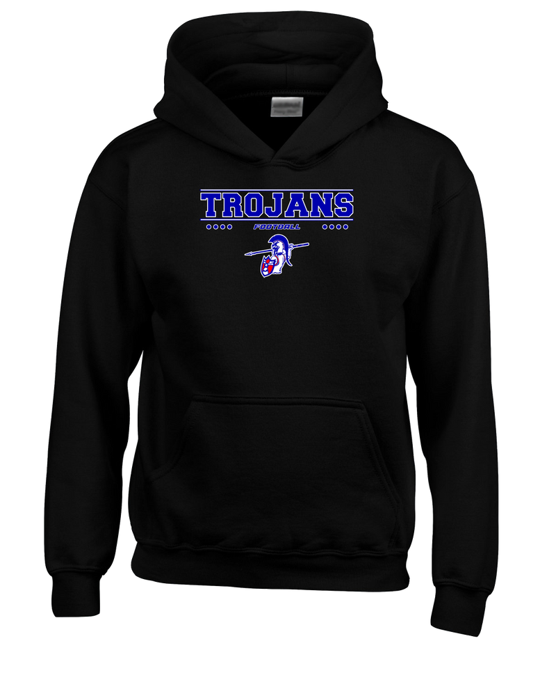 Andover HS  Football Border - Cotton Hoodie