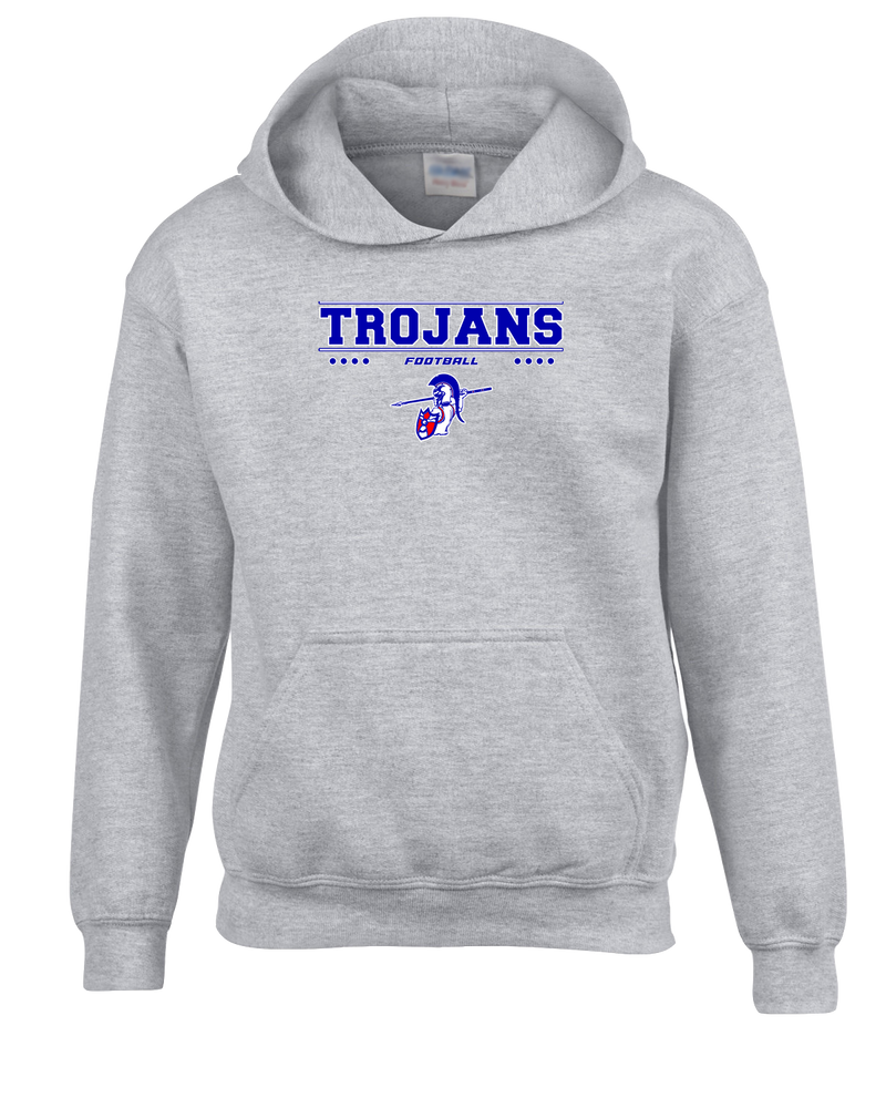 Andover HS  Football Border - Cotton Hoodie