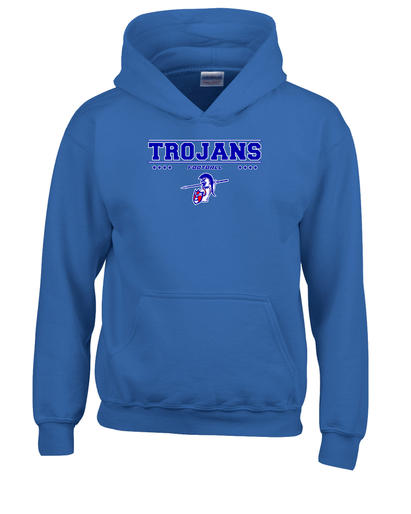 Andover HS  Football Border - Cotton Hoodie