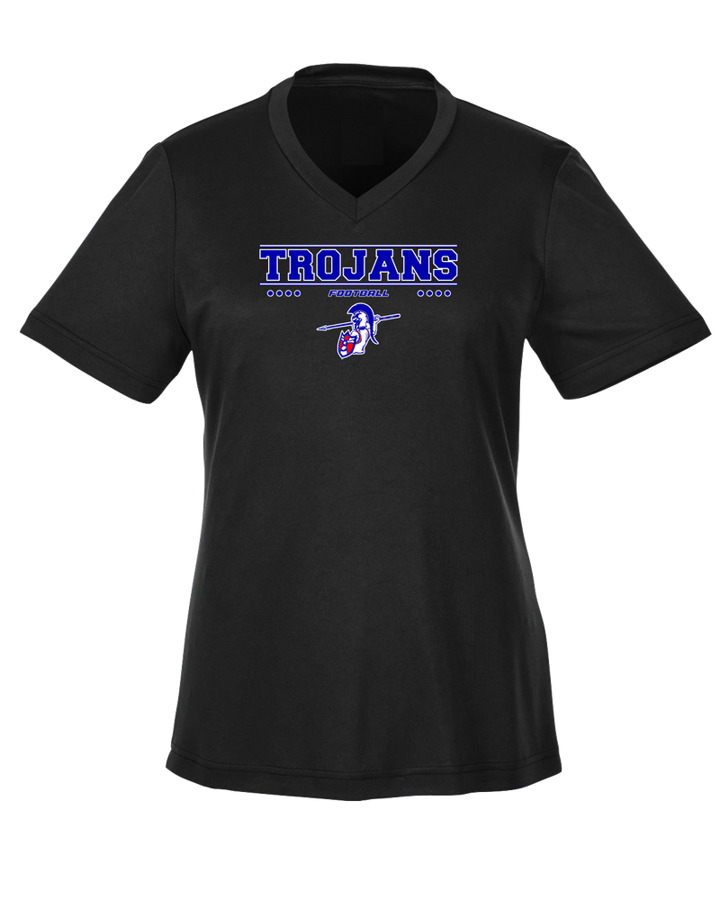 Andover HS  Football Border - Womens Performance Shirt