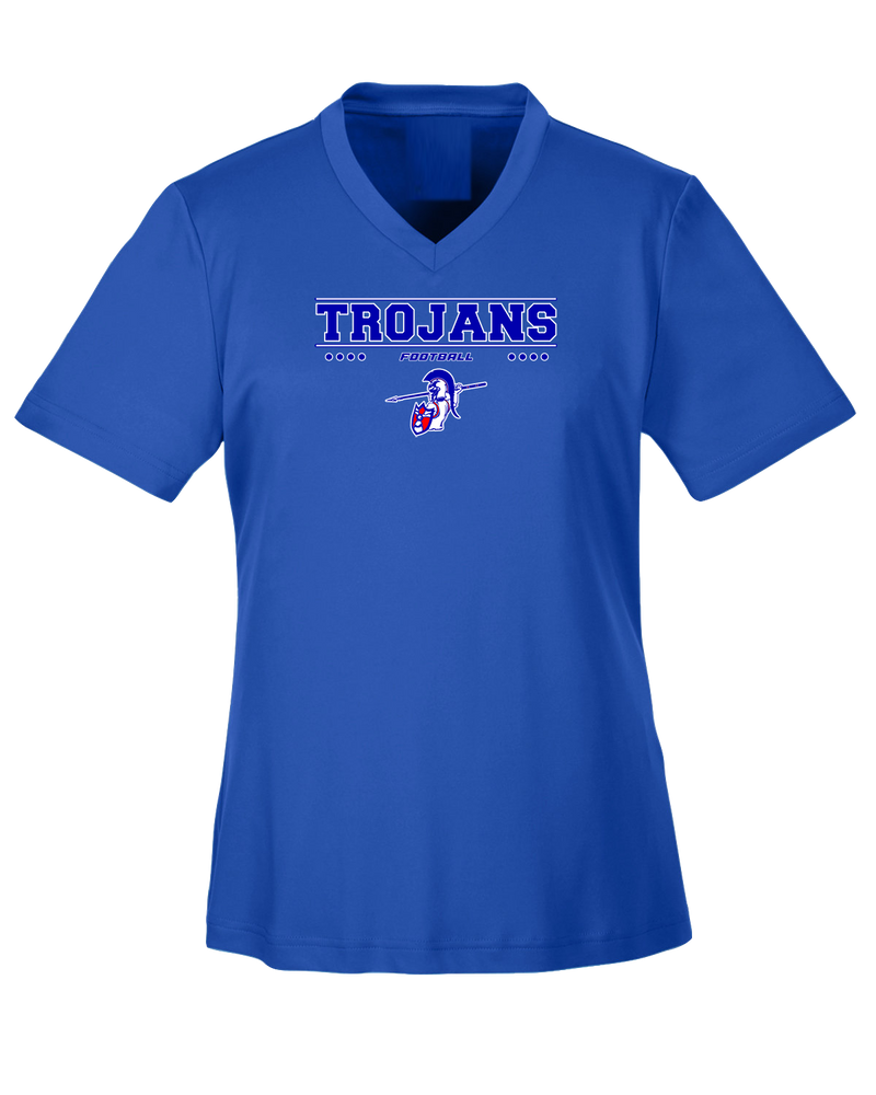 Andover HS  Football Border - Womens Performance Shirt