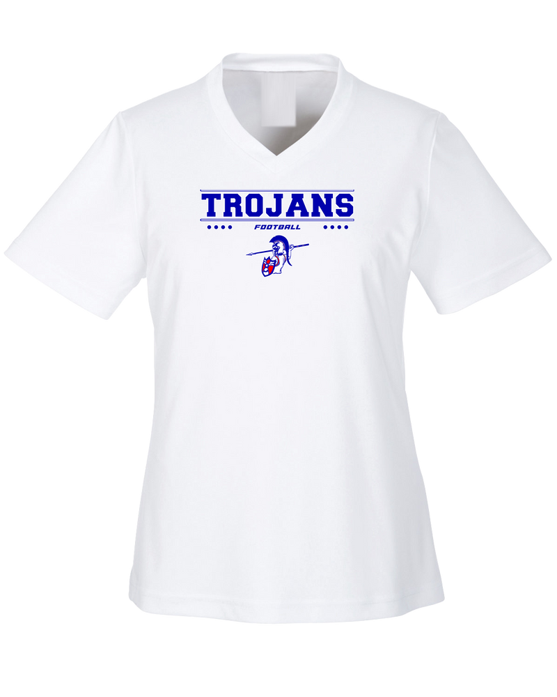 Andover HS  Football Border - Womens Performance Shirt