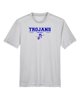 Andover HS  Football Border - Youth Performance T-Shirt