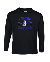 Andover HS  Football Curve - Mens Basic Cotton Long Sleeve