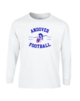 Andover HS  Football Curve - Mens Basic Cotton Long Sleeve