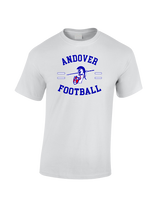 Andover HS  Football Curve - Cotton T-Shirt