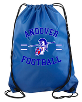 Andover HS  Football Curve - Drawstring Bag