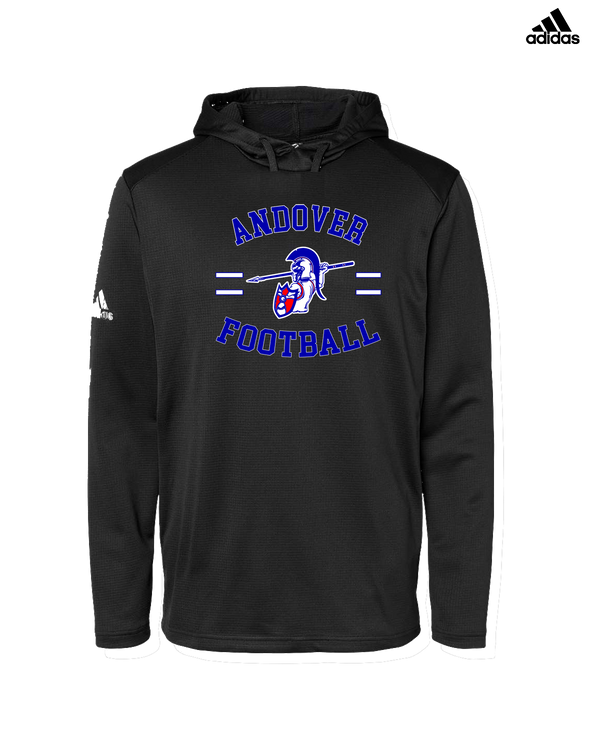 Andover HS  Football Curve - Adidas Men's Hooded Sweatshirt