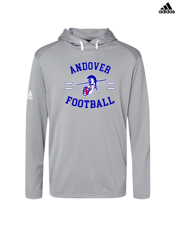 Andover HS  Football Curve - Adidas Men's Hooded Sweatshirt