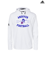 Andover HS  Football Curve - Adidas Men's Hooded Sweatshirt