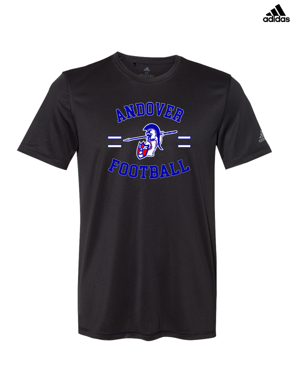 Andover HS  Football Curve - Adidas Men's Performance Shirt
