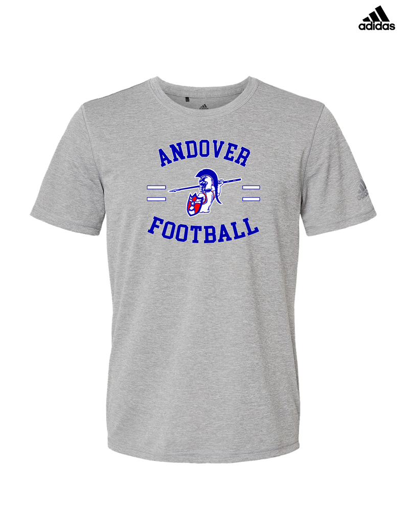 Andover HS  Football Curve - Adidas Men's Performance Shirt