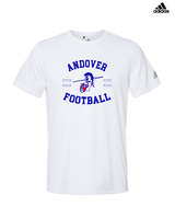 Andover HS  Football Curve - Adidas Men's Performance Shirt