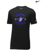 Andover HS  Football Curve - Nike Cotton Poly Dri-Fit