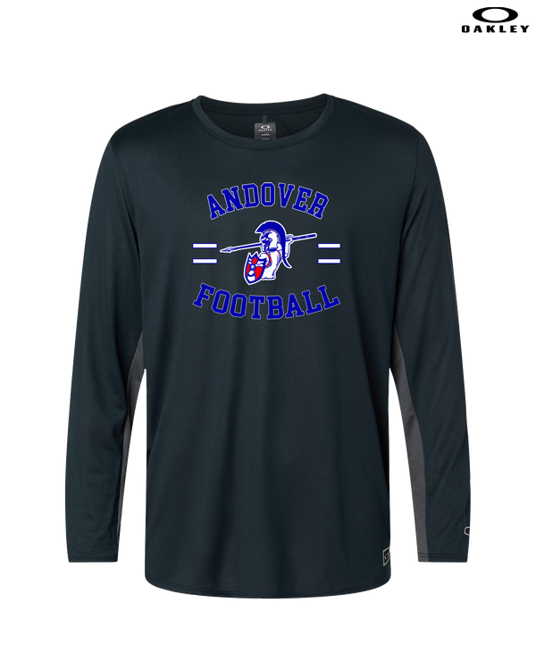 Andover HS  Football Curve - Oakley Hydrolix Long Sleeve
