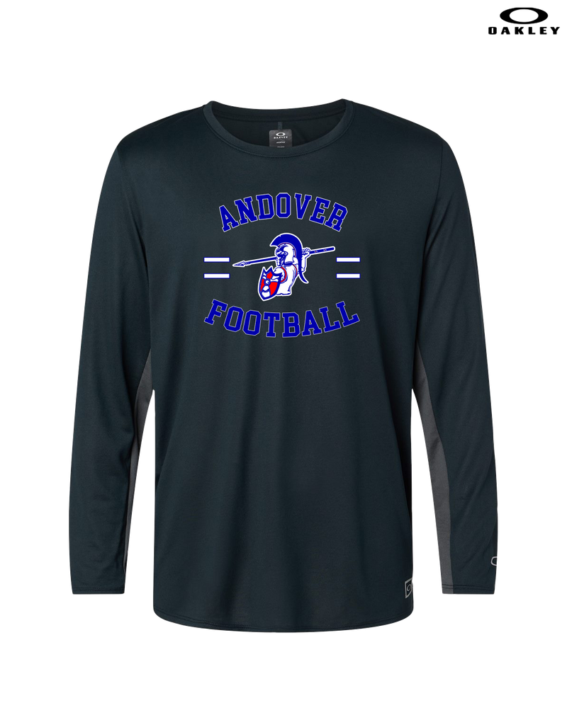 Andover HS  Football Curve - Oakley Hydrolix Long Sleeve