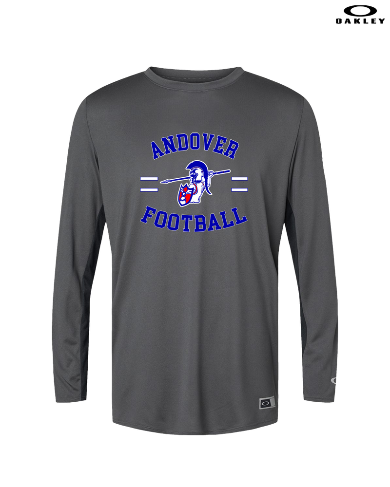 Andover HS  Football Curve - Oakley Hydrolix Long Sleeve