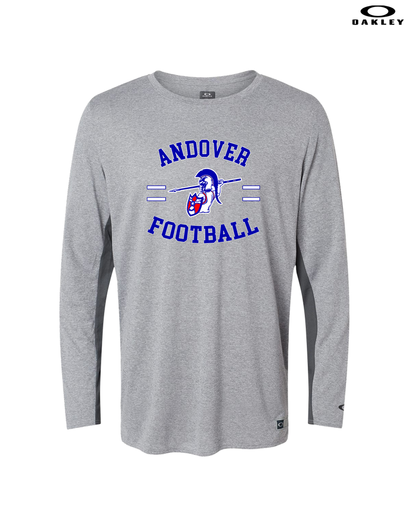 Andover HS  Football Curve - Oakley Hydrolix Long Sleeve