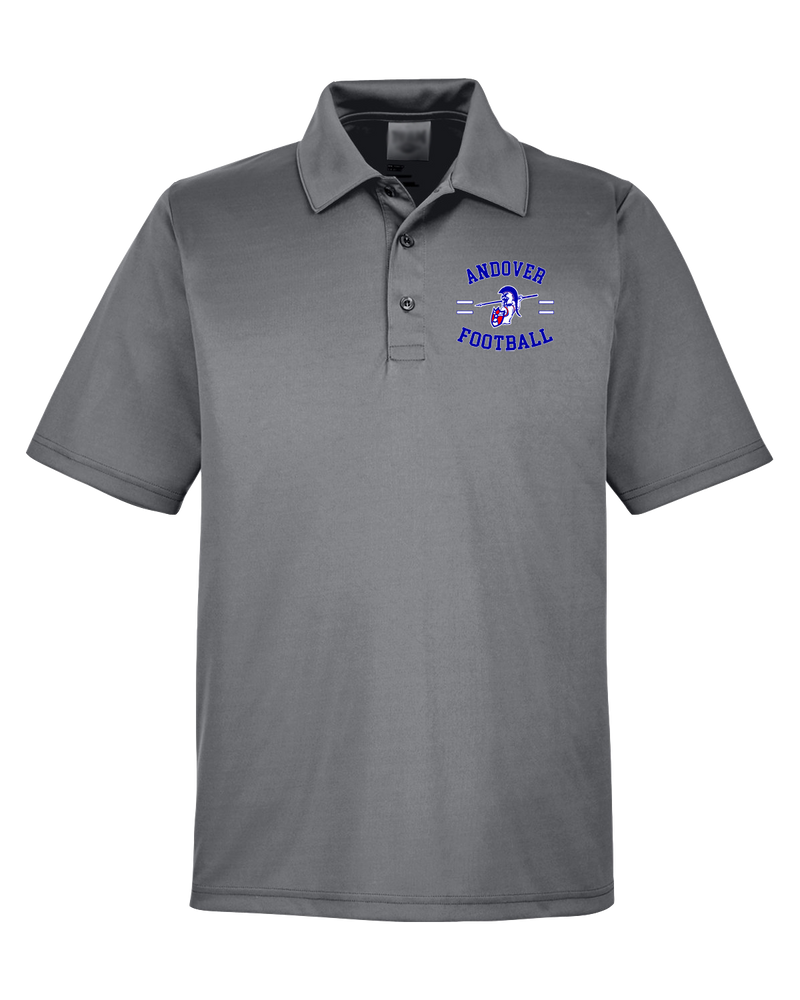 Andover HS  Football Curve - Men's Polo