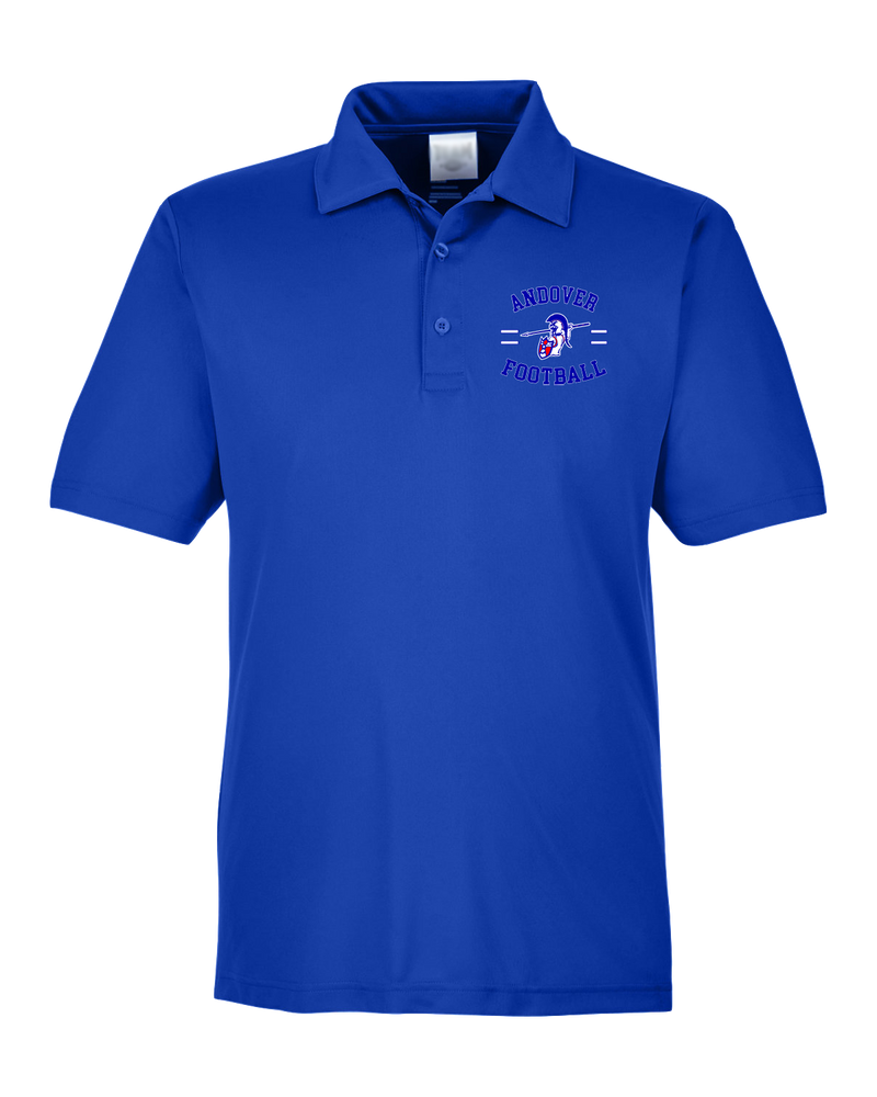 Andover HS  Football Curve - Men's Polo