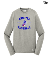 Andover HS  Football Curve - New Era Long Sleeve Crew
