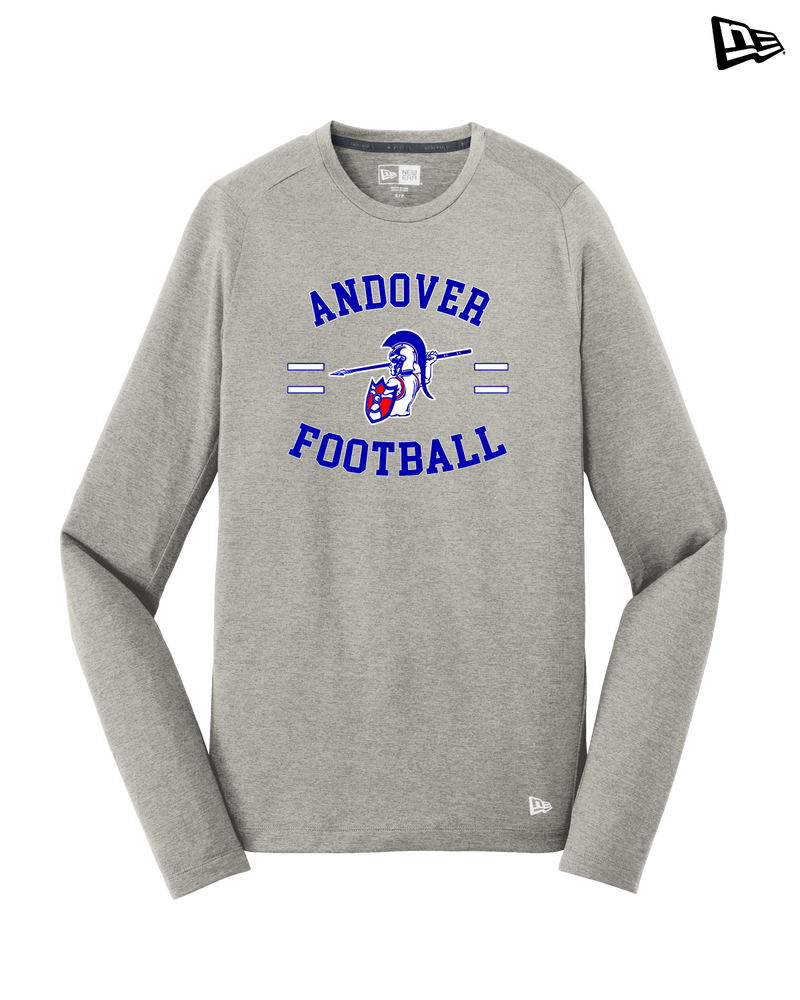 Andover HS  Football Curve - New Era Long Sleeve Crew