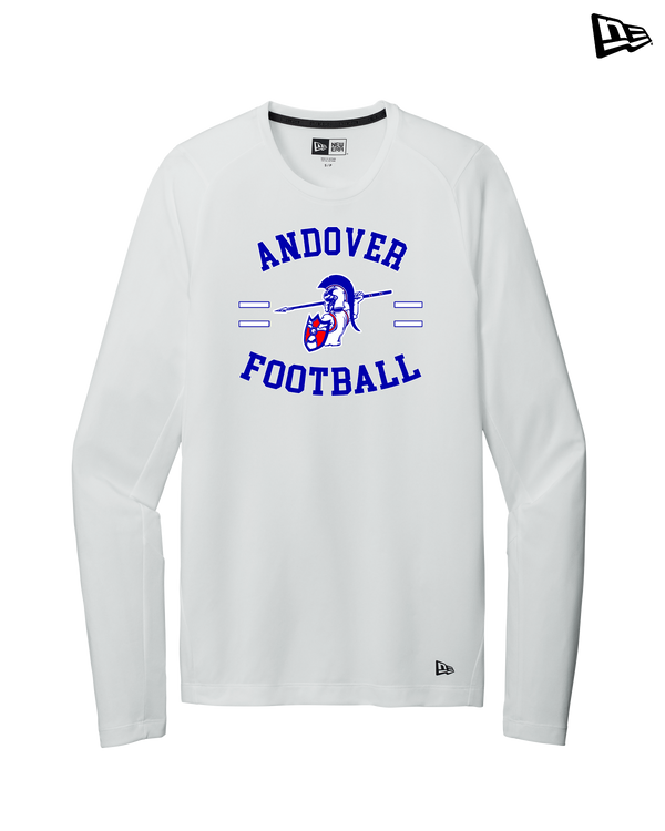 Andover HS  Football Curve - New Era Long Sleeve Crew