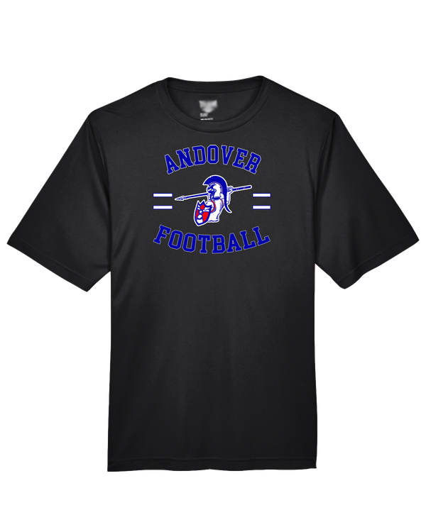 Andover HS  Football Curve - Performance T-Shirt