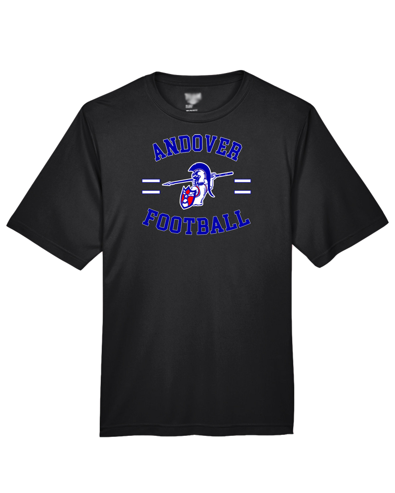 Andover HS  Football Curve - Performance T-Shirt