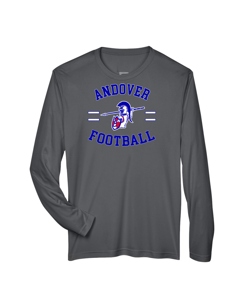 Andover HS  Football Curve - Performance Long Sleeve