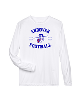 Andover HS  Football Curve - Performance Long Sleeve