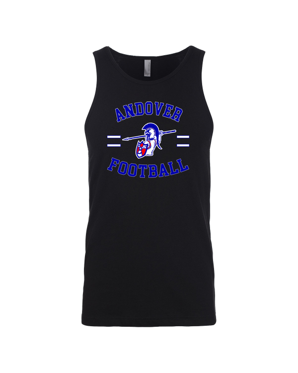 Andover HS  Football Curve - Mens Tank Top