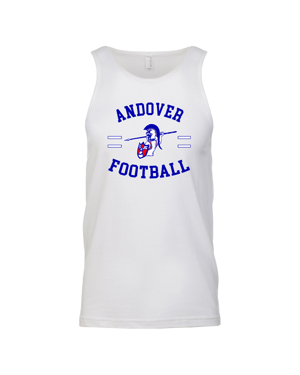 Andover HS  Football Curve - Mens Tank Top