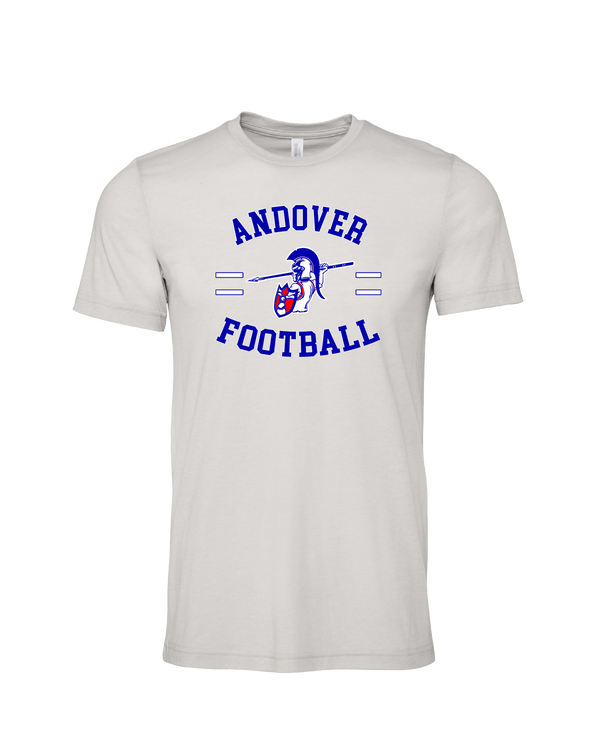 Andover HS  Football Curve - Mens Tri Blend Shirt