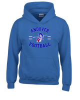 Andover HS  Football Curve - Cotton Hoodie