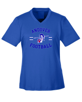 Andover HS  Football Curve - Womens Performance Shirt