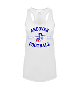 Andover HS  Football Curve - Womens Tank Top