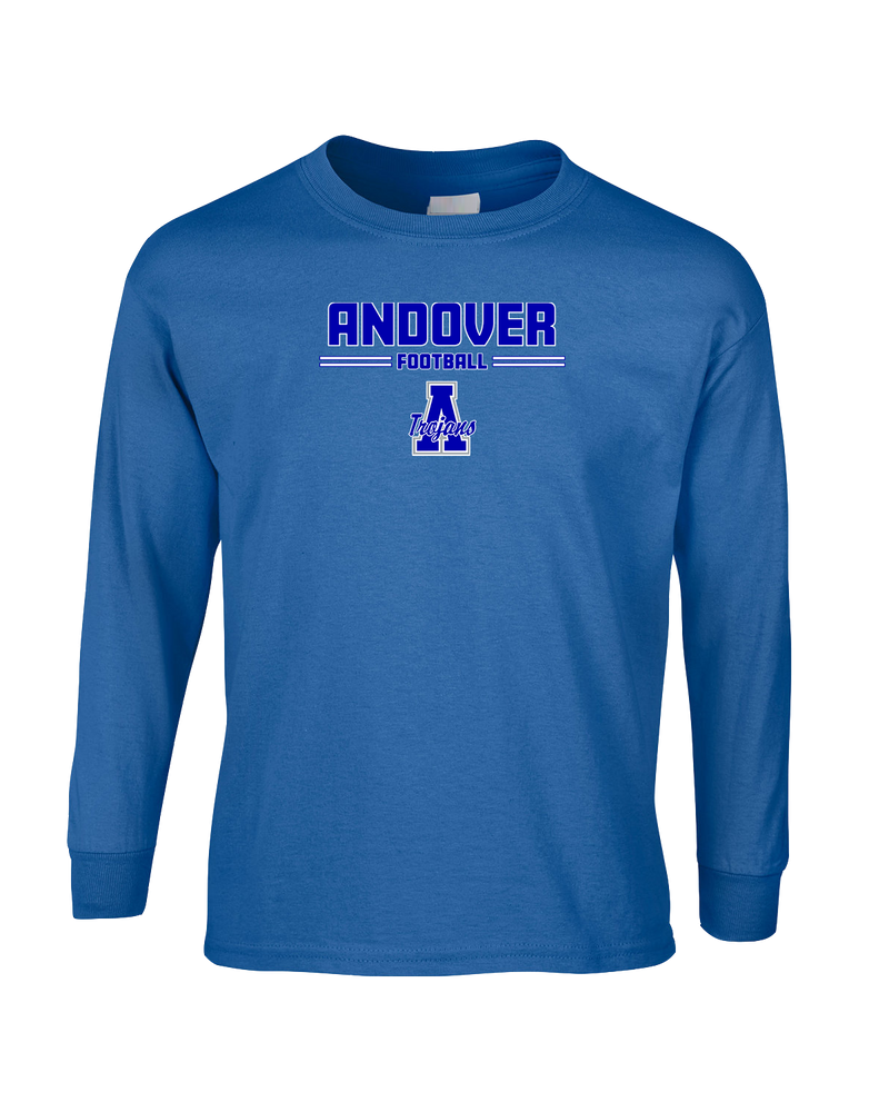 Andover HS  Football Keen - Mens Basic Cotton Long Sleeve