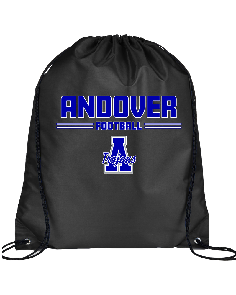 Andover HS  Football Keen - Drawstring Bag