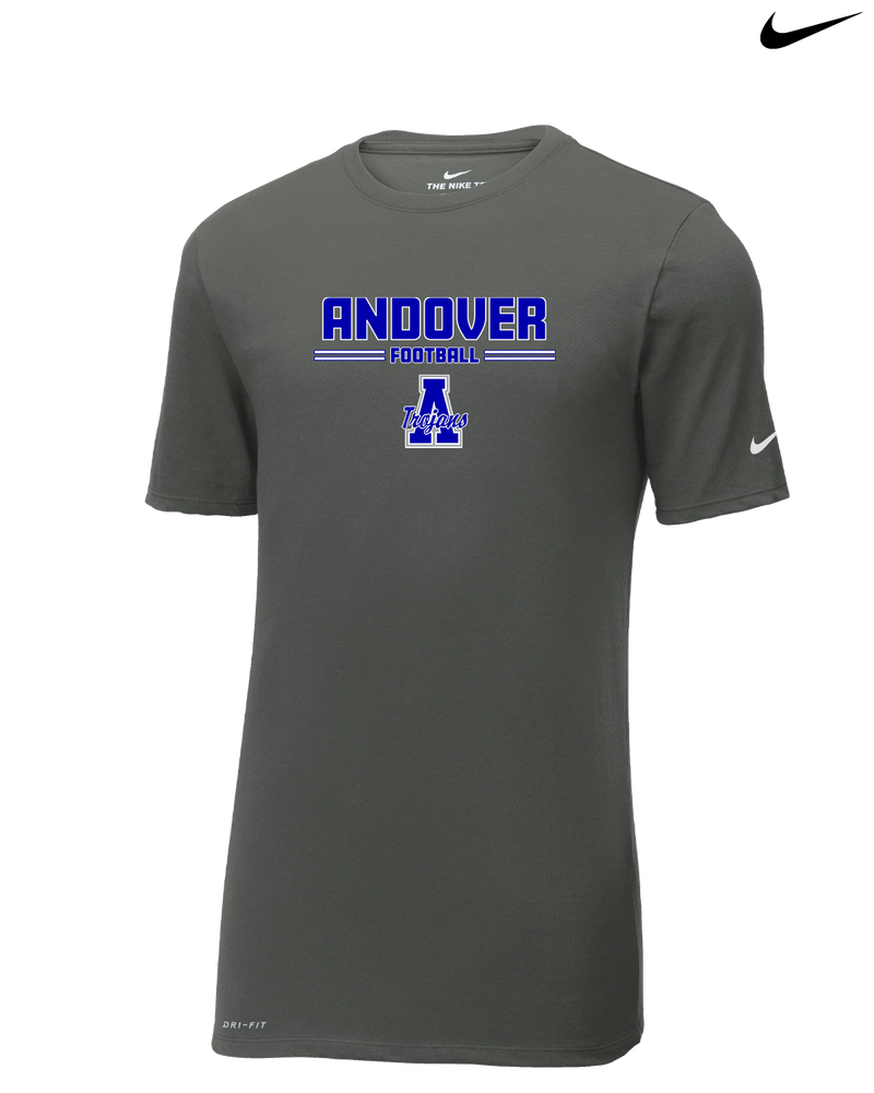 Andover HS  Football Keen - Nike Cotton Poly Dri-Fit