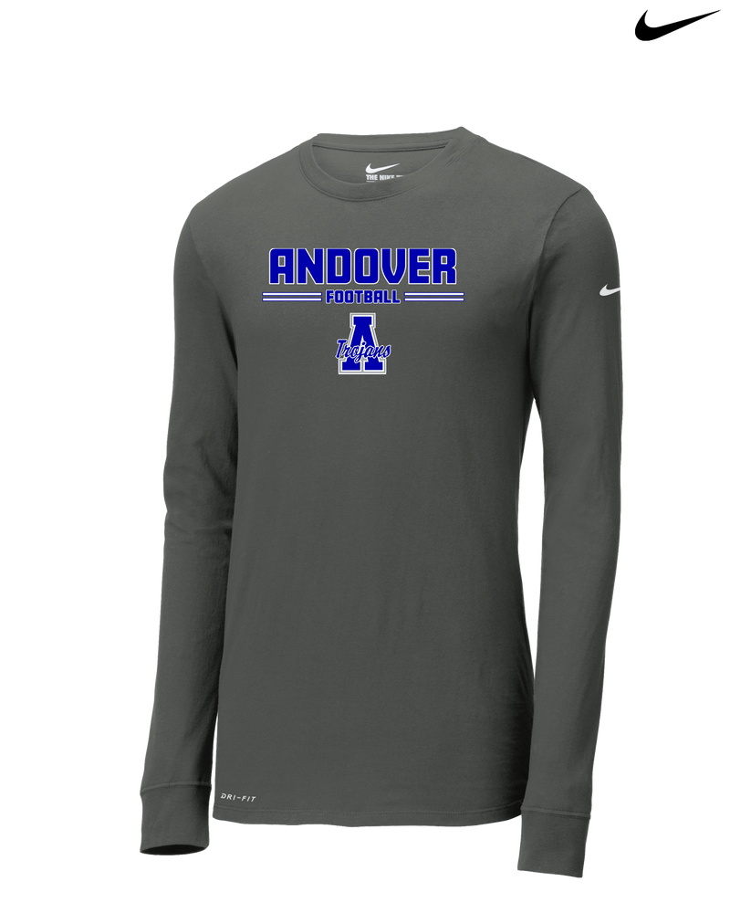 Andover HS  Football Keen - Nike Dri-Fit Poly Long Sleeve