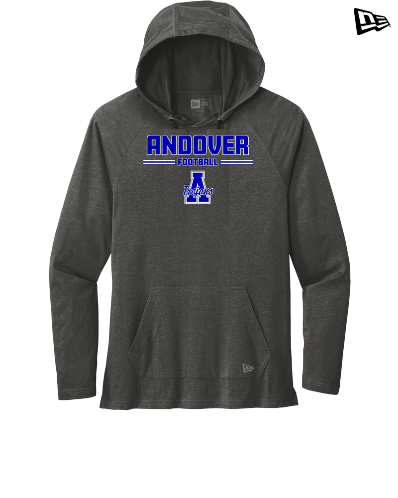 Andover HS  Football Keen - New Era Tri Blend Hoodie