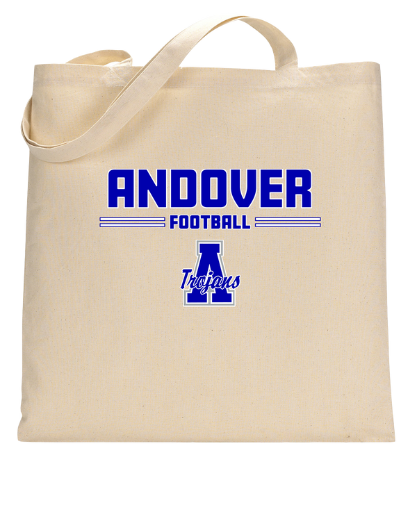 Andover HS  Football Keen - Tote Bag