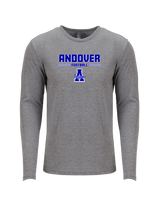 Andover HS  Football Keen - Tri Blend Long Sleeve