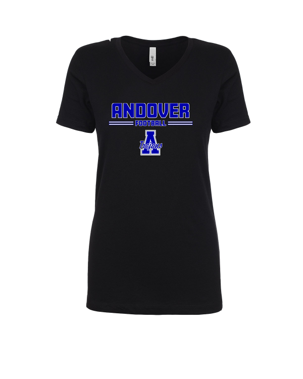Andover HS  Football Keen - Womens V-Neck