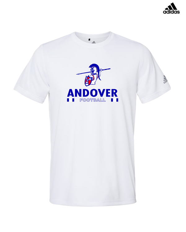 Andover HS  Football Stacked - Adidas Men's Performance Shirt