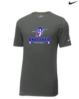 Andover HS  Football Stacked - Nike Cotton Poly Dri-Fit