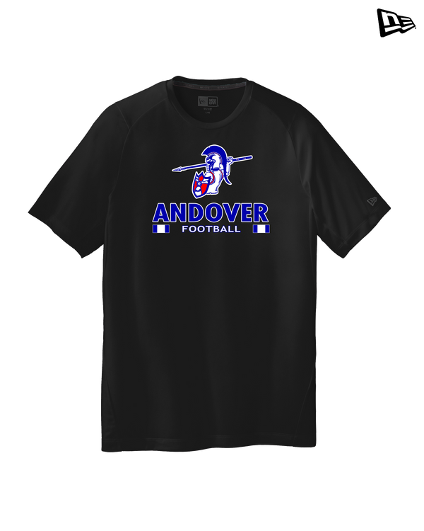 Andover HS  Football Stacked - New Era Performance Crew